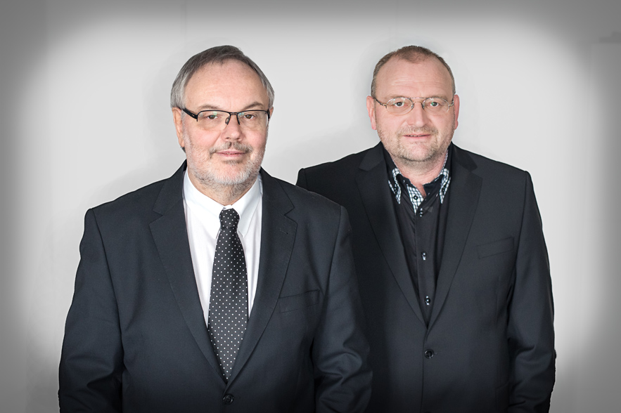 Fachanwalt Harald Walter und Helmut Weiß